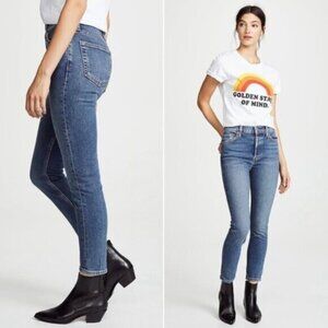 RE/DONE Levi's High Rise Ankle Crop Jeans - 28", made in the USA 🇺🇸